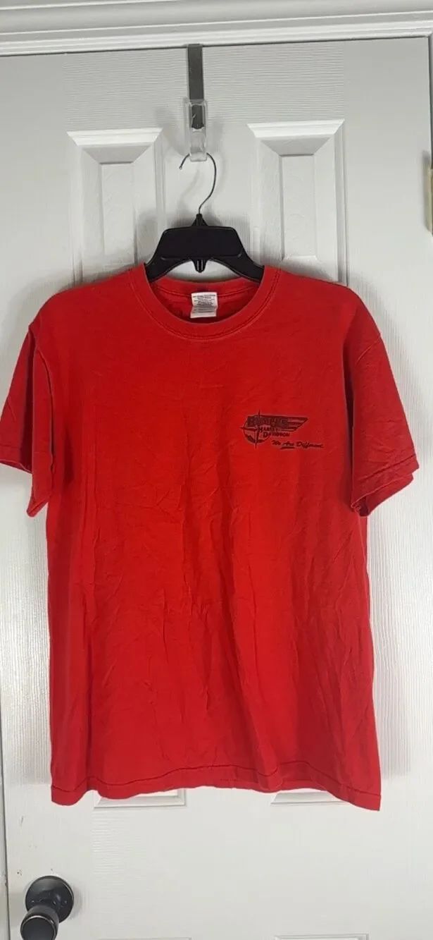 Harley Davidson Mens Red Shirt Size M